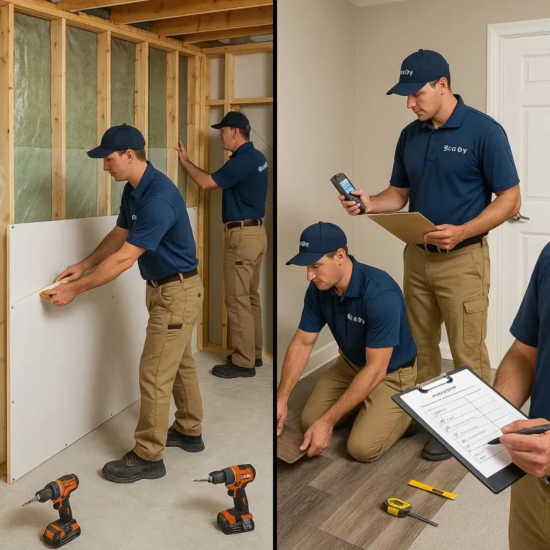 Repairs and Reconstruction process in Antrim, NH